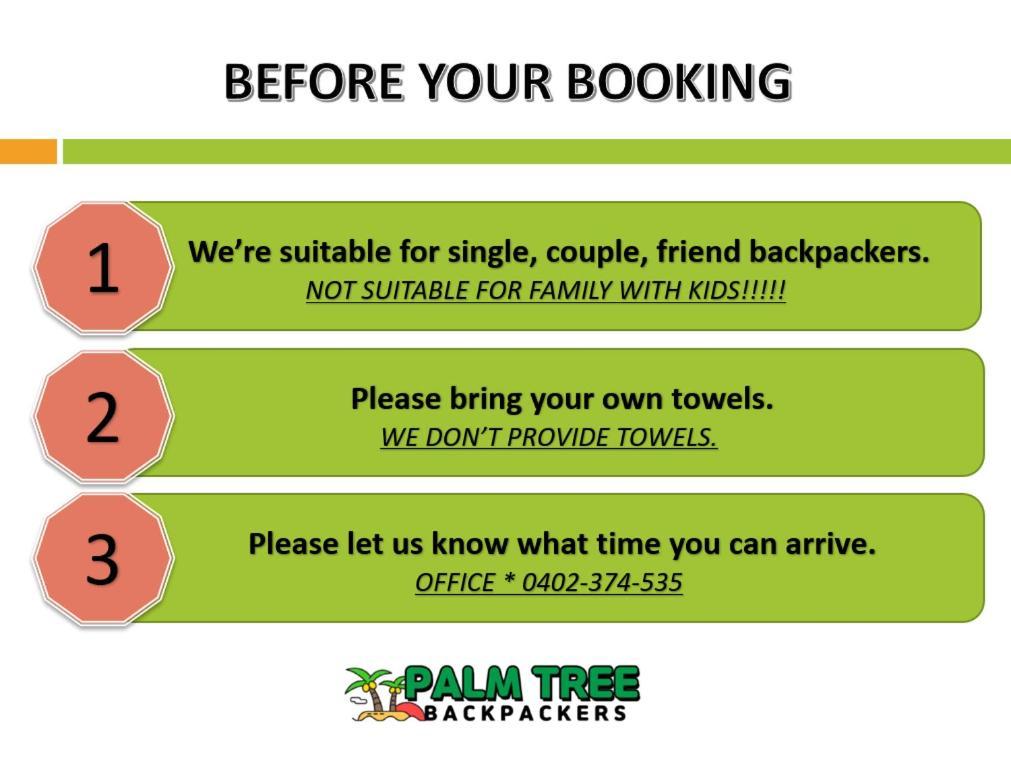 הוסטל בונדברג Palm Tree Backpackers מראה חיצוני תמונה